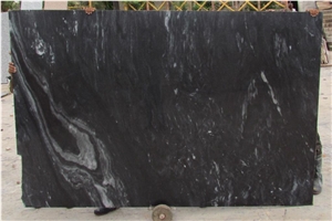 Perlato Black Marble Tiles & Slabs, Polished Marble Floor Tiles, Wall Tiles