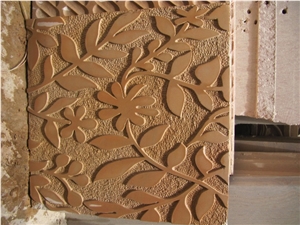 Wall Cladding 7, Brown Sandstone Walling Tiles, Wall Panel