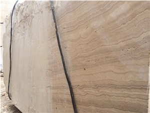Wavy Beige Travertine Blocks Iran Wavy Beige Travertine Blocks Iran