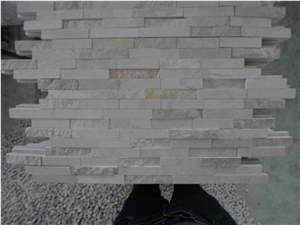 Travertino Silver Travertine Tumbled Mosaic, Silver Grey Travertine Mosaic