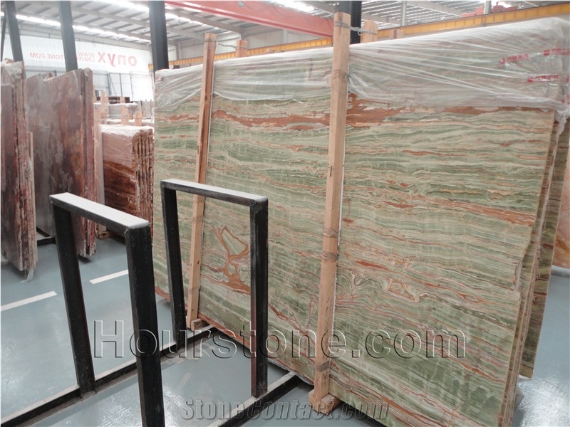 Pakistan Green Onyx Slabs & Tiles,Cut-To-Size Tiles,Multicolor Pattern,Brown&Beige Vein for Hotel,Lobby,Bathroom Wall Cover,Flooring,Bookmathes,Paving,Tvsets