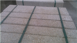 Amarelo Mondim Granite Kerbstone, Yellow Granite Kerbstones, Kerbs
