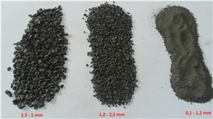 Basaslt Black Sand 0,1 - 1,2 Mm, Pebble & Gravel