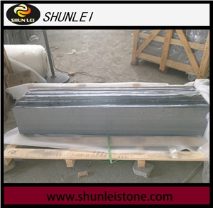 Absolute Black Granite Steps, Black Granite Risers