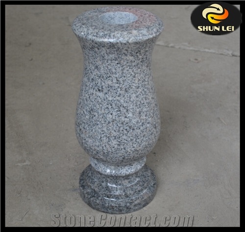 Antique Marble Vase, Granite Vases China Black Granite Monumental Vases