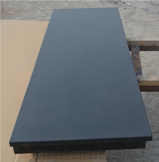 Black Granite Fireplace Hearth