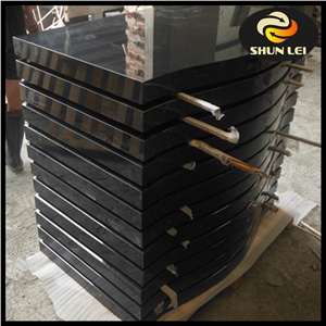 China Absolute Black American Style Polished Monument & Tombstone China Absolute Black American Style Polished Monument & Tombstone