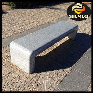 China Grey Granite Garden Bench
