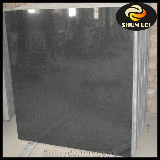 Shanxi Black Granite Fireplace Back Panel