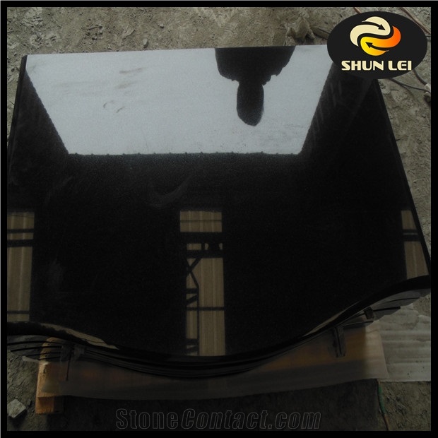 Shanxi Black Granite Tombstone,Absolute Black Granite Tombstone,India Black Granite Tombstone