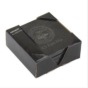 Slate Teacup Coaster - Tea Trays, Black Slate Tea Trays