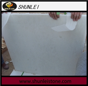 White Color Polished Finishing Marble Stone Snow White Marble Tile & Slab