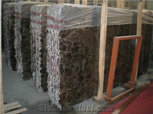 China Marron Emperador Marble Shower Tray/ China Emperador Dark Marble Shower Base