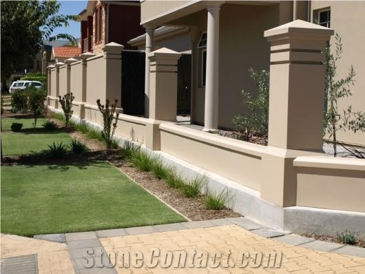 China Yellow Sandstone Exterior Mailbox/ Letter Boxes Simple Design