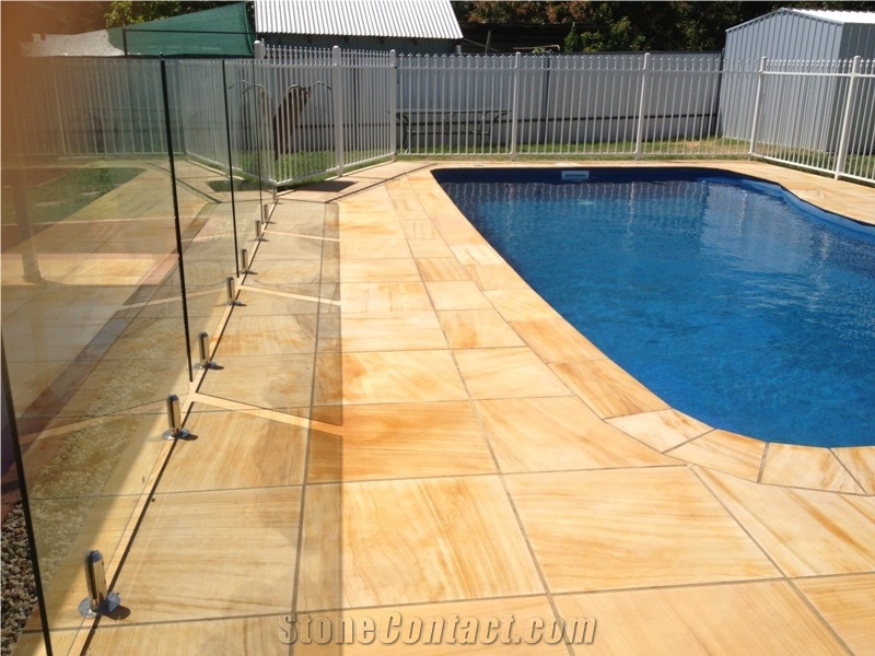 China Yellow Sandstone Split Face Gate Post /Gate Pillars /Sandstone Gate Columns