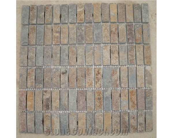 Brown Slate Mosaic