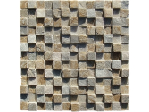 China Brown Slate Mosaic Tiles