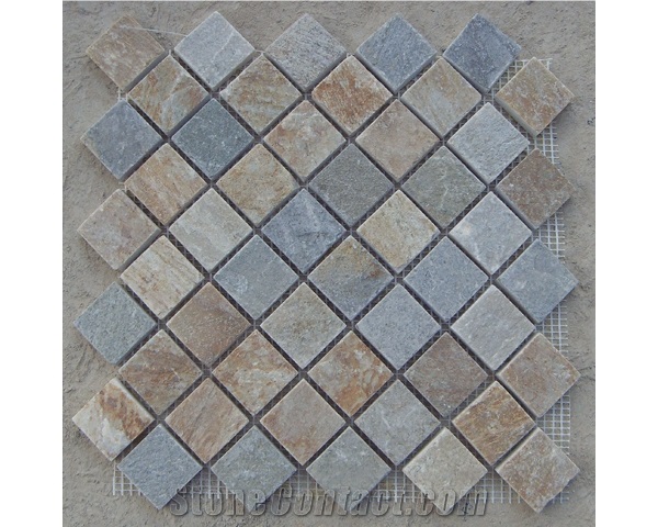 Split Face Slate Mosaic