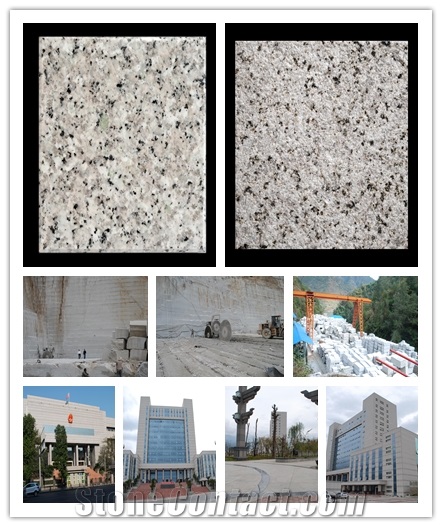 Pear White Granite Block