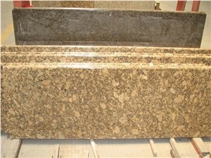 Amendoa Aurora Granite Kitchen Countertops,Giallo Fiorito Veneziano Granite Kitchen Worktops,Giallo Fiorito Granite Kitchen Countertops