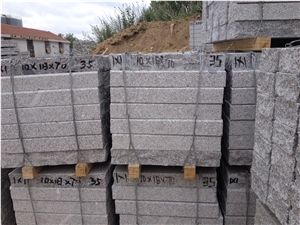 G341 Granite Ls3 Kerbstones Bush Hammered