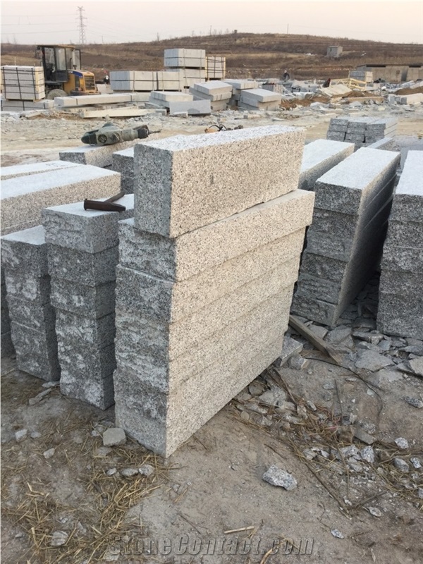G341 Granite Ls3 Kerbstones Bush Hammered