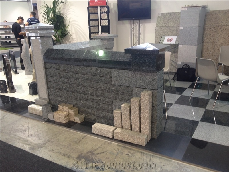 Wall Stones, Wall Bricks G366 Grey Granite Wall Tile