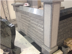 Wall Stones, Wall Bricks G366 Grey Granite Wall Tile