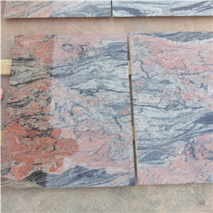 24"*24" Multicolor-Red Granite Tile, China Red Granite