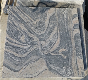 China Juparana Grey Granite Stone Slab