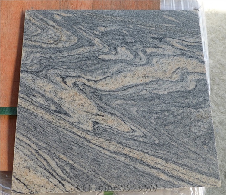 China Juparana Grey Granite Stone Slab
