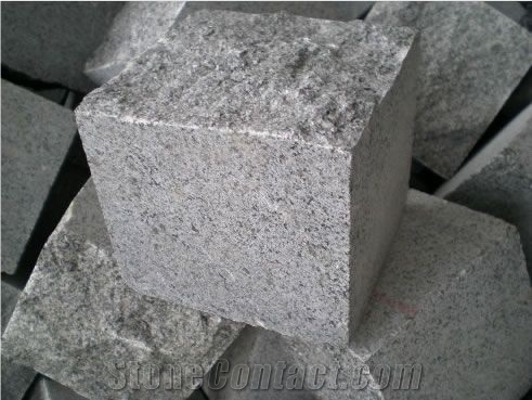 Dark Grey Paving Stones G654 Granite