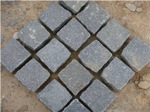 Dark Grey Paving Stones G654 Granite