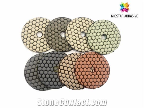 7 Steps Polishing Pad for Marble and Granite