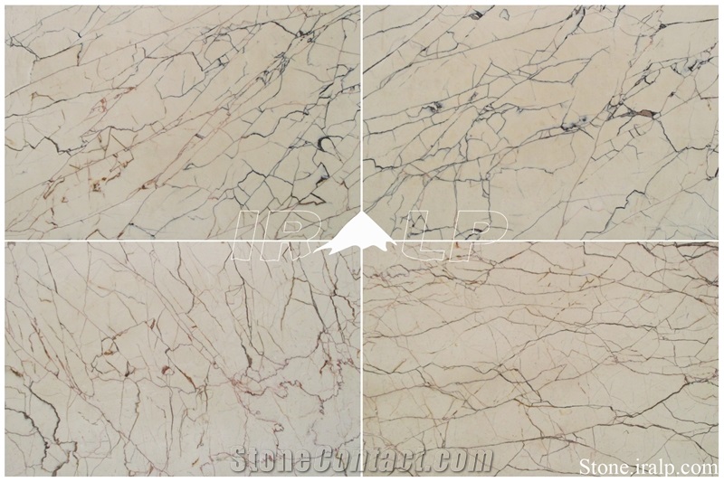 Spider Marble Block, Cream Marble, Beige Marble Blocks