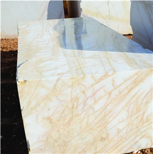 Turkey Red Spider Marble Blocks, White Marble Blocks