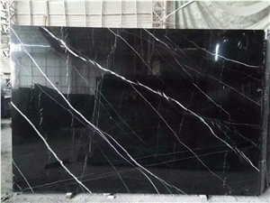 Black Esfahan Marble Marble Slabs & Tiles, Black Polished Marble Flooring Tiles, Floor and Wall Tiles
