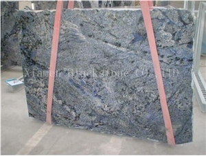Azul Bahia Granite Slabs & Tiles, Brazil Blue Granite