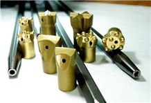 7 Degree 34 mm Tapered Button Bit Of Drilling Equipment