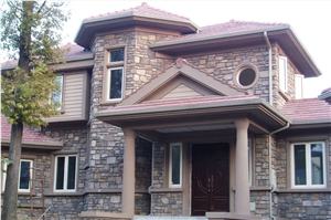 Castle Stone-Cs52, China Multicolor Slate for Building, Wall Cladding Castle Stone-Cs52, China Multicolor Slate for Building, Wall Cladding
