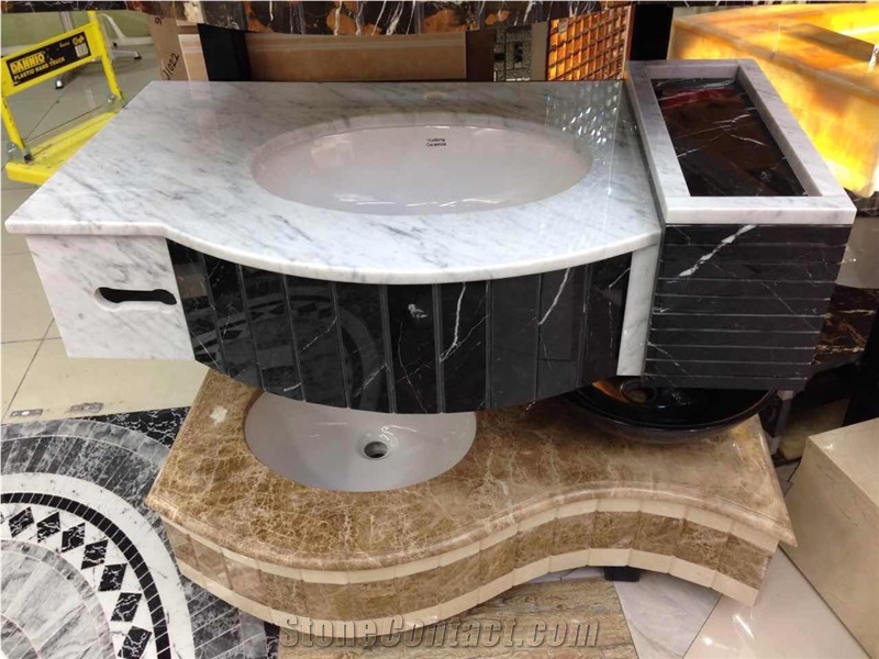 Bathroom Counters and Vanity, Marble Bath Tops