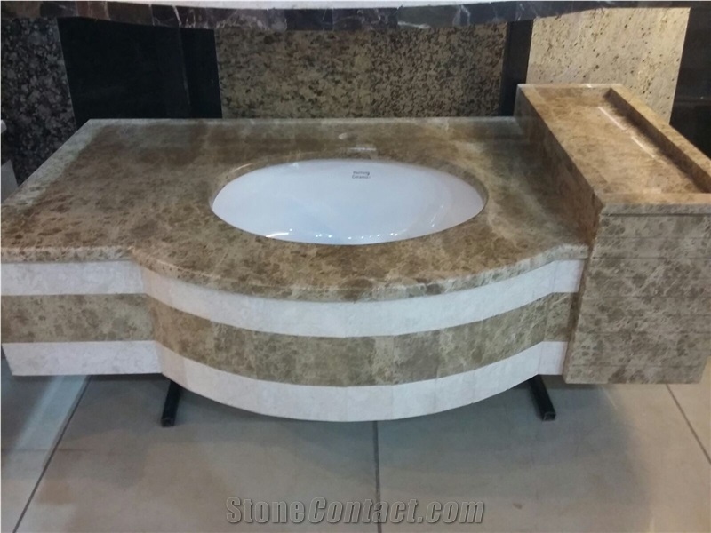 Bathroom Counters and Vanity, Marble Bath Tops