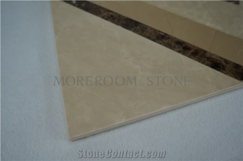 Emperador Light Marble Floor Medallions Tiles, Water Jet Marble Designs Luxury Design Living Room Decor, Burdur Beige Marble Floor Medallions