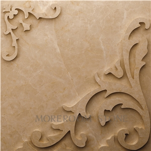 Foshan Mono Composited Marble 3d Marble Wall Tiles Cnc Wall Panels Iran Beige Marble 3d Marble Tiles 3d Wall Marble Wall Panel Marble Border Design Cnc Marble Engraving Machine Price