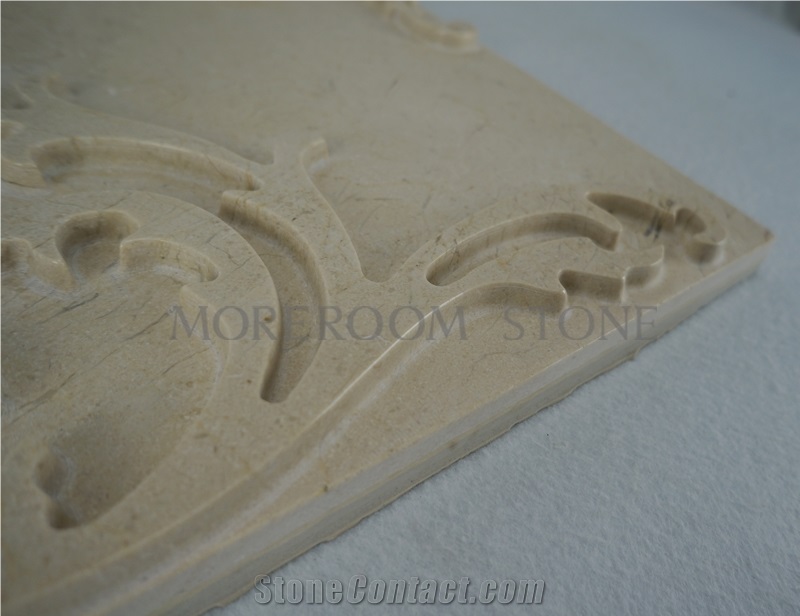 Foshan Mono Composited Marble 3d Marble Wall Tiles Cnc Wall Panels Iran Beige Marble 3d Marble Tiles 3d Wall Marble Wall Panel Marble Border Design Cnc Marble Engraving Machine Price