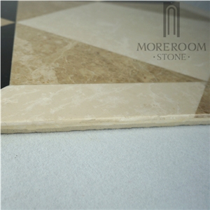 Geometrical Shape Marble Flooring Design