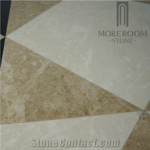 Geometrical Shape Marble Flooring Design
