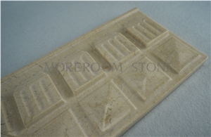 Iran Beige Marble Tiles Price Walling Tiles Ceramic Backes 3d Wall Skirting 3d Skirting Marble Panels Cnc Wall Panels 3d Decoration Composite Marble Tiles for Wall Decoration