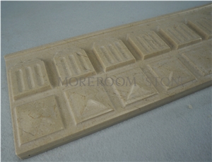 Iran Beige Marble Tiles Price Walling Tiles Ceramic Backes 3d Wall Skirting 3d Skirting Marble Panels Cnc Wall Panels 3d Decoration Composite Marble Tiles for Wall Decoration