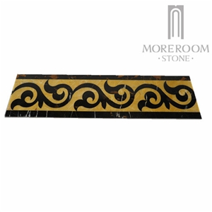 Yellow Black Border for House Decorating